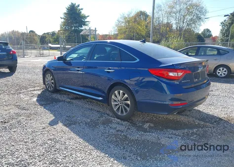 2016 Hyundai Sonata Sport from USA, damaged, VIN 5NPE34AF2GH425045